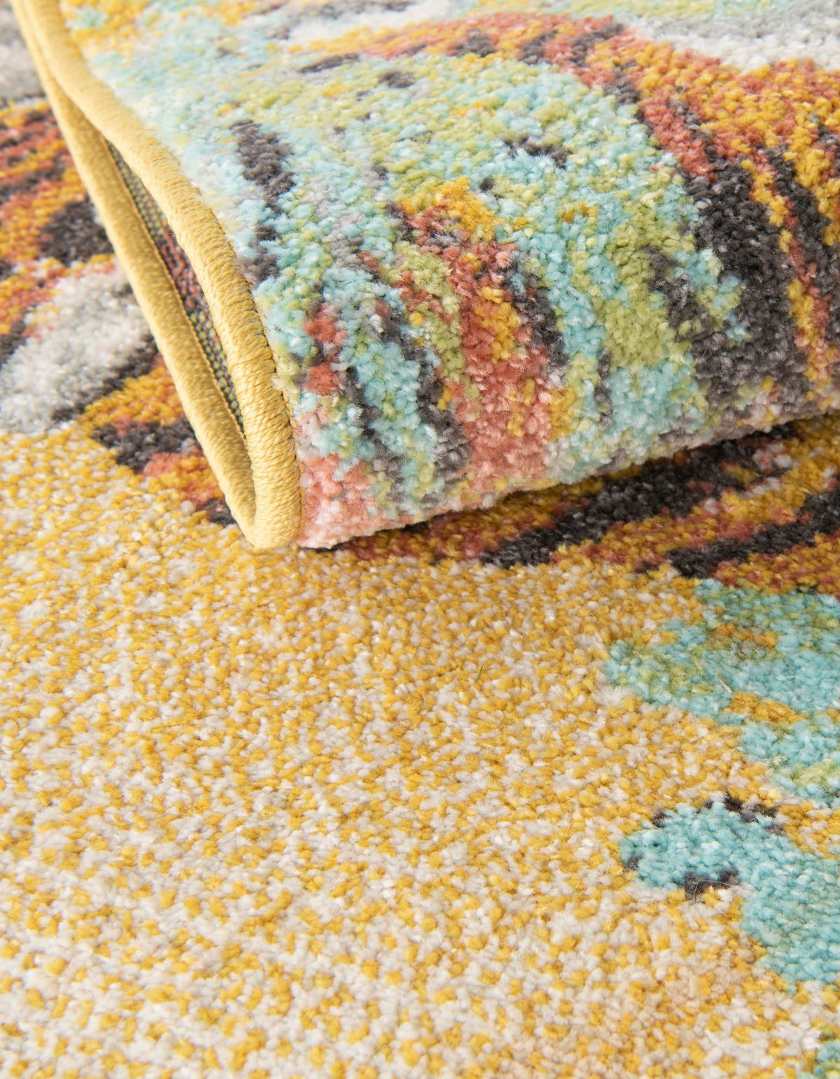 Playful Patterns Collection Area Rug -  Groove Rectangle Multi  lifestyle 6