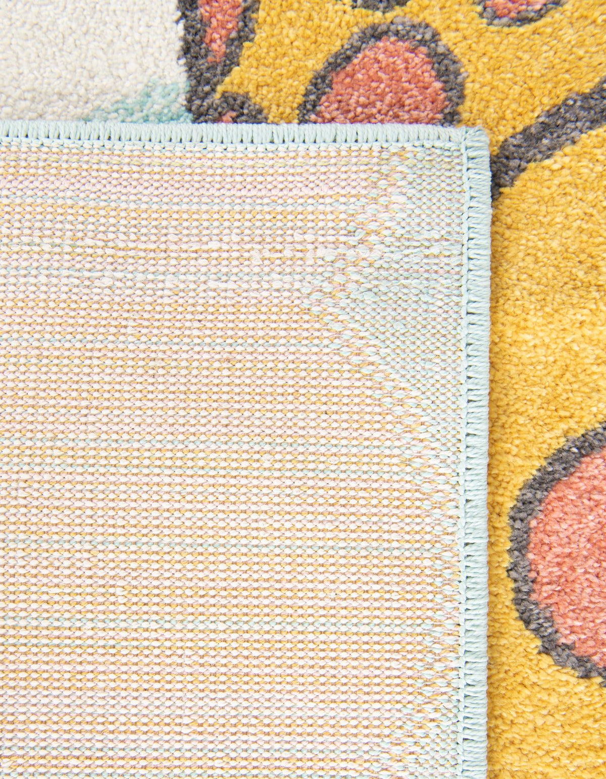 Playful Patterns Collection Area Rug -  Frolic Rectangle Blue  lifestyle 10