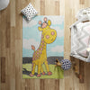 Playful Patterns Collection Area Rug -  Frolic Rectangle Blue  lifestyle 19