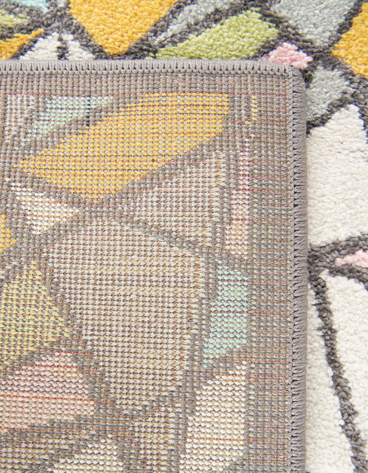 Playful Patterns Collection Area Rug -  Chromatic Rectangle Multi  lifestyle 9