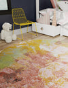 Playful Patterns Collection Area Rug -  Flutter Round Multi  lifestyle 26