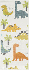 Wonder Tykes Collection Area Rug -  Pastiche Runner Ivory  lifestyle 23