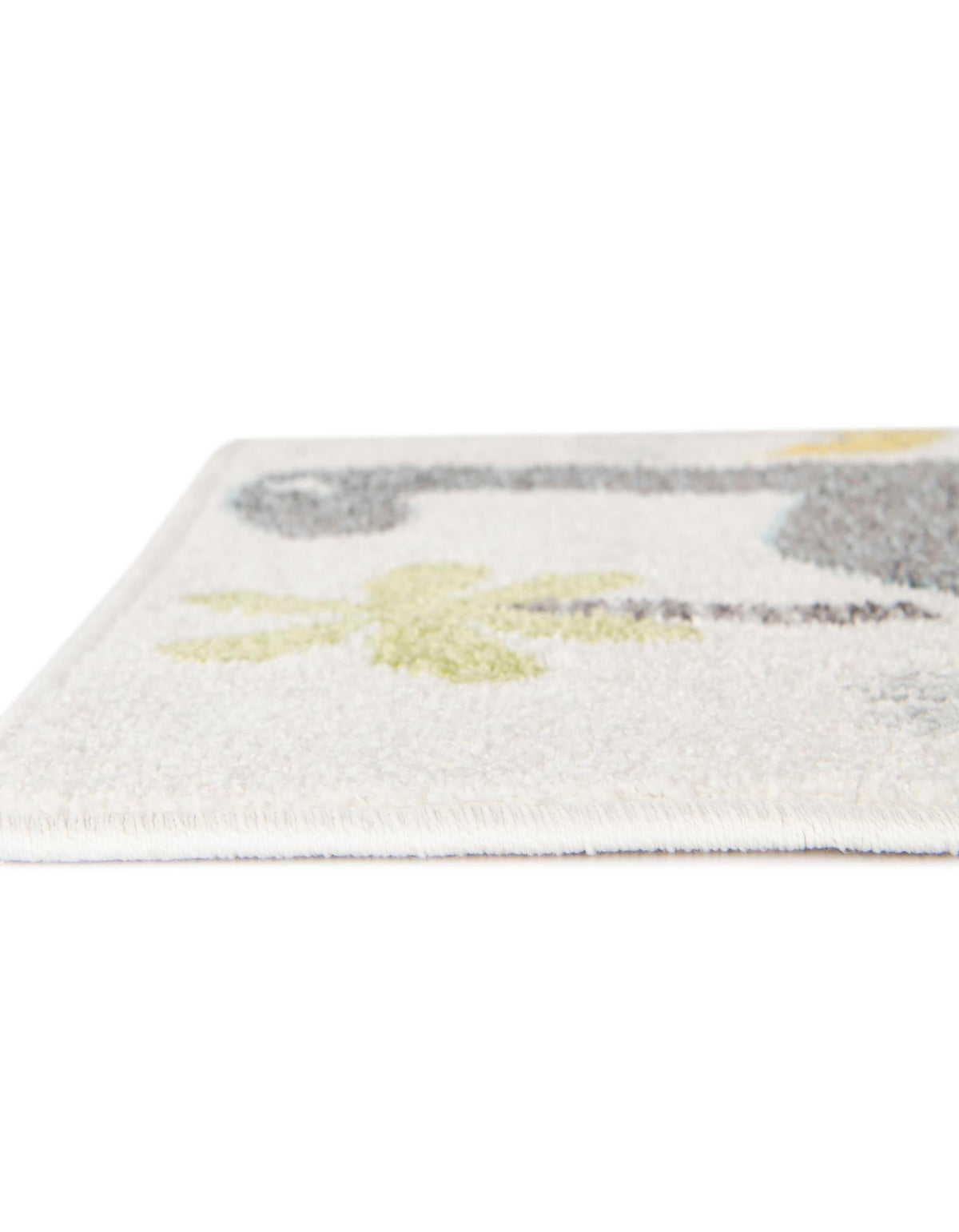 Playful Patterns Collection Area Rug -  Pastiche Rectangle Ivory  lifestyle 7