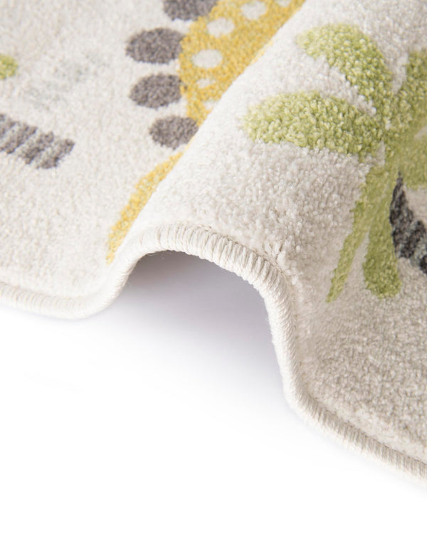 Playful Patterns Collection Area Rug -  Pastiche Rectangle Ivory  lifestyle 10