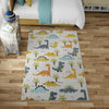 Playful Patterns Collection Area Rug -  Pastiche Rectangle Ivory  lifestyle 16