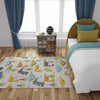 Playful Patterns Collection Area Rug -  Pastiche Rectangle Ivory  lifestyle 18