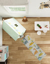 Playful Patterns Collection Area Rug -  Pastiche Runner Ivory  lifestyle 49