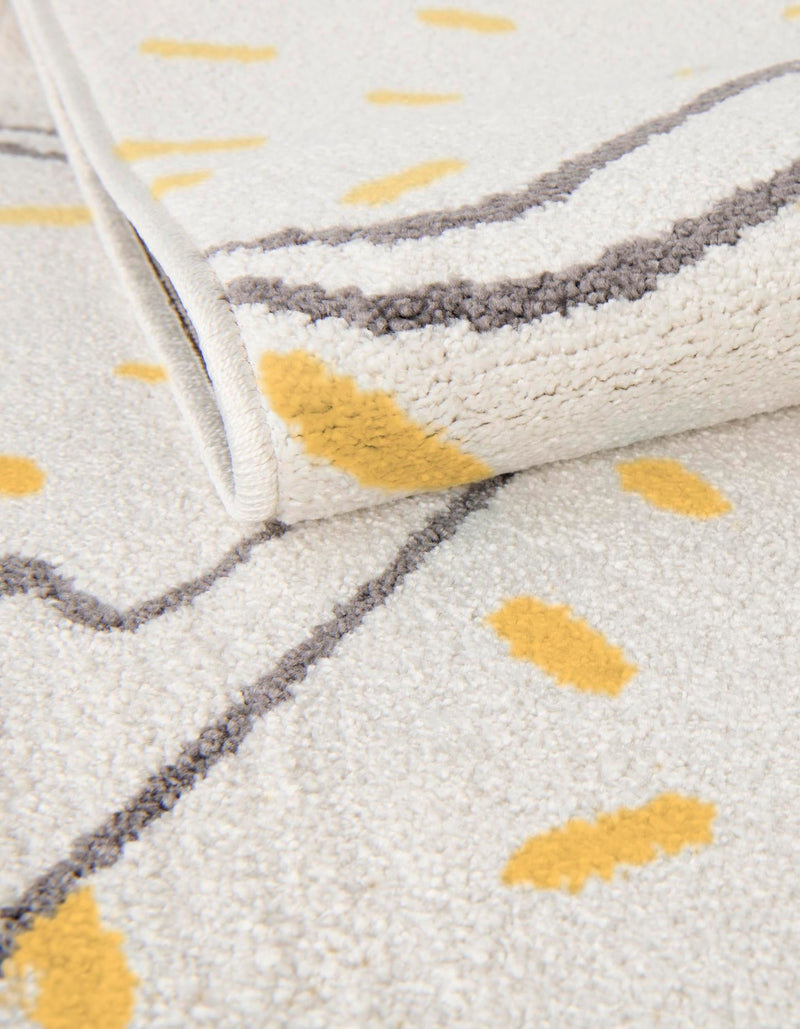 Playful Patterns Collection Area Rug -  Jamboree Rectangle Ivory  lifestyle 6
