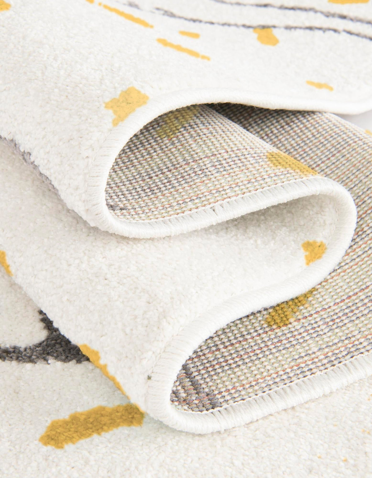 Playful Patterns Collection Area Rug -  Jamboree Rectangle Ivory  lifestyle 13