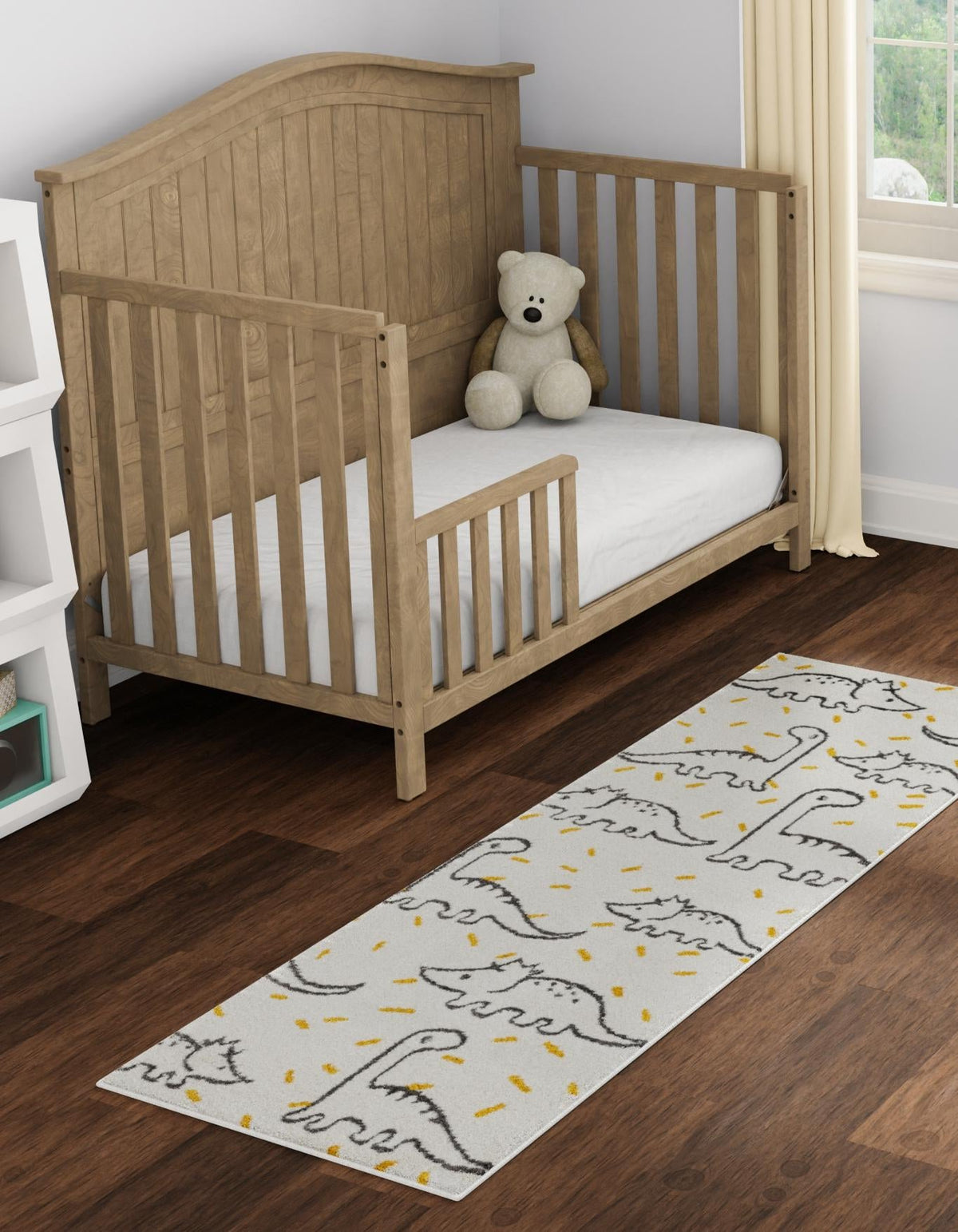 Wonder Tykes Collection Area Rug -  Jamboree Runner Ivory  lifestyle 29