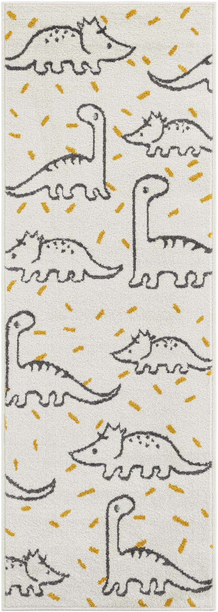 Playful Patterns Collection Area Rug -  Jamboree Runner Ivory  lifestyle 21