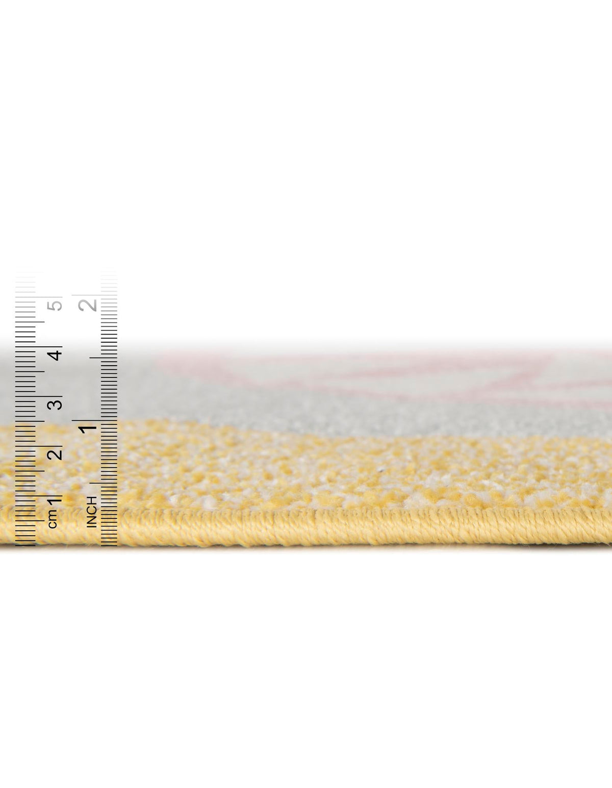 Playful Patterns Collection Area Rug -  Whimsical Rectangle Yellow  lifestyle 5