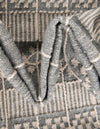 Sustainable Nomad Terrace Collection Area Rug - Reef Rectangle Cool Gray  lifestyle 88