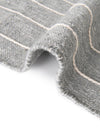 Sustainable Nomad Terrace Collection Area Rug - Reef Rectangle Cool Gray  lifestyle 100