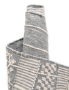 Sustainable Nomad Terrace Collection Area Rug - Reef Rectangle Cool Gray  lifestyle 106