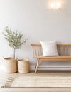 Sustainable Nomad Terrace Collection Area Rug - Reef Runner Ivory  lifestyle 154