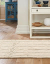 Sustainable Nomad Terrace Collection Area Rug - Reef Runner Ivory  lifestyle 167