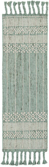 Sustainable Nomad Terrace Collection Area Rug - Reef Runner Sea Green  lifestyle 45
