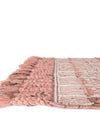 Sustainable Nomad Terrace Collection Area Rug - Reef Rectangle SOFT PINK  lifestyle 26