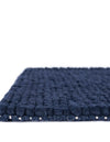 Auckland Stripes Wool Collection Area Rug - Waitomo Rectangle Navy Blue  lifestyle 40
