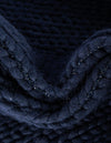 Auckland Stripes Wool Collection Area Rug - Waitomo Rectangle Navy Blue  lifestyle 43