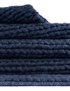 Auckland Stripes Wool Collection Area Rug - Waitomo Rectangle Navy Blue  lifestyle 61