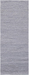 Auckland Stripes Wool Collection Area Rug - Waitomo Runner Space Gray  lifestyle 73