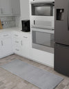 Auckland Stripes Wool Collection Area Rug - Waitomo Runner Space Gray  lifestyle 79