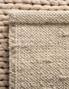 Auckland Stripes Wool Collection Area Rug - Waitomo Rectangle Taupe  lifestyle 63