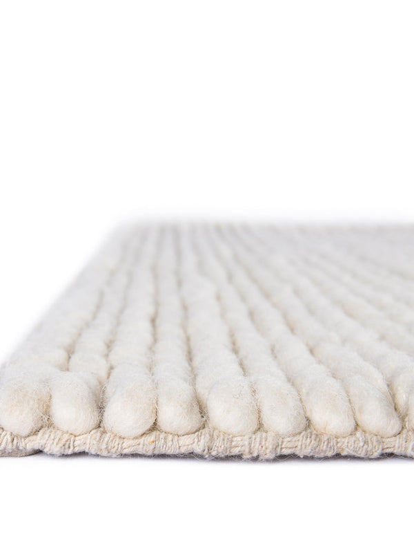 Auckland Stripes Wool Collection Area Rug - Waitomo Rectangle Ivory  lifestyle 42