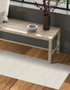 Auckland Stripes Wool Collection Area Rug - Waitomo Runner Ivory  lifestyle 105