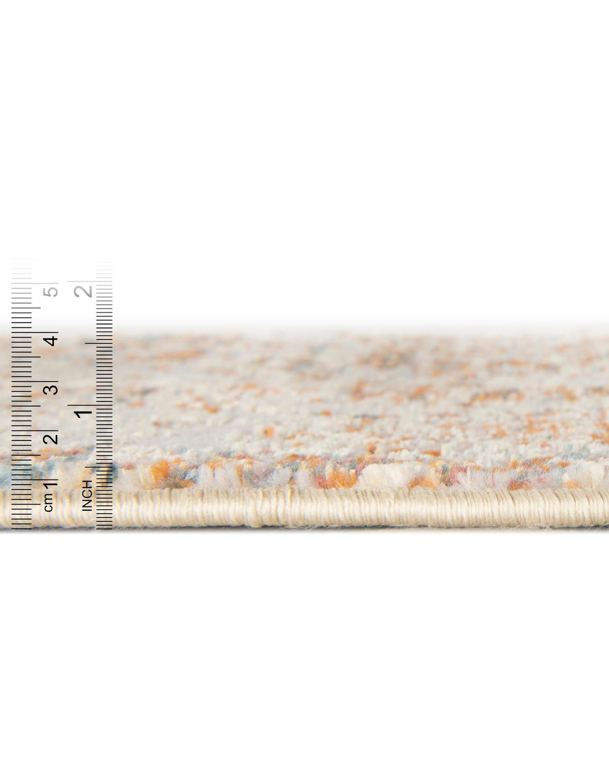 Savannah Soiree Collection Area Rug -  Everglade (LBrown Blue) Round LBrown Blue  lifestyle 10