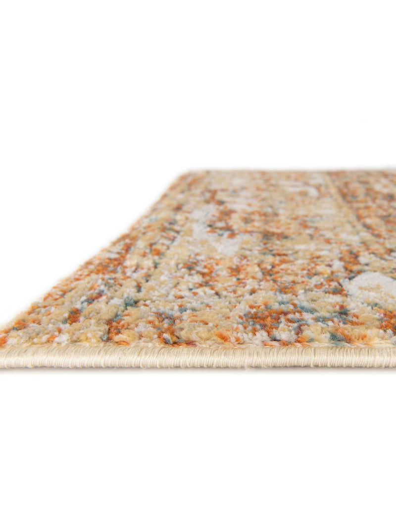 Savannah Soiree Collection Area Rug -  Everglade (LBrown Blue) Runner LBrown Blue  lifestyle 14