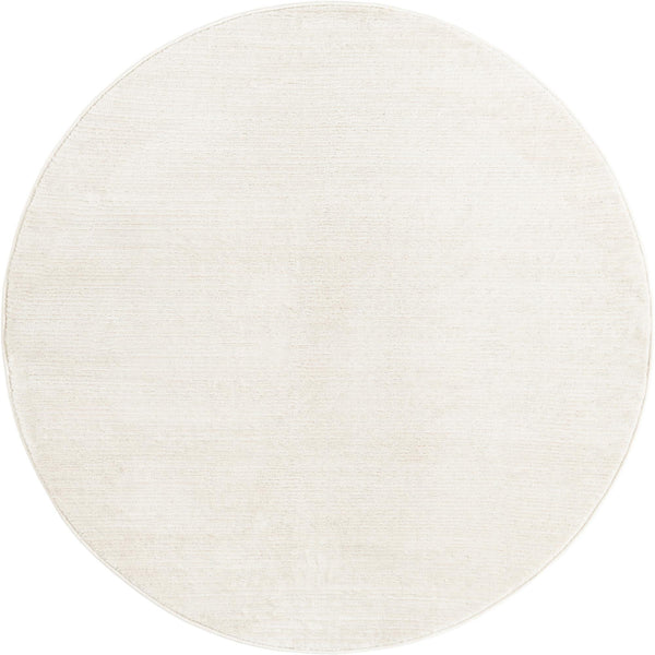 Bloomsbury Elegance Collection Area Rug -  Kensington (Ivory) Round Ivory  lifestyle 20