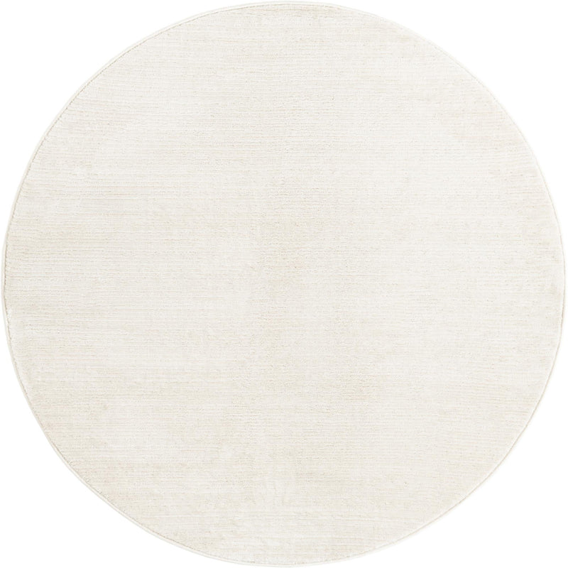 Bloomsbury Elegance Collection Area Rug -  Kensington (Ivory) Round Ivory  lifestyle 20