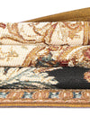 Patio Elegance Collection Area Rug - Veranda Rectangle Black Gold Brown  lifestyle 14