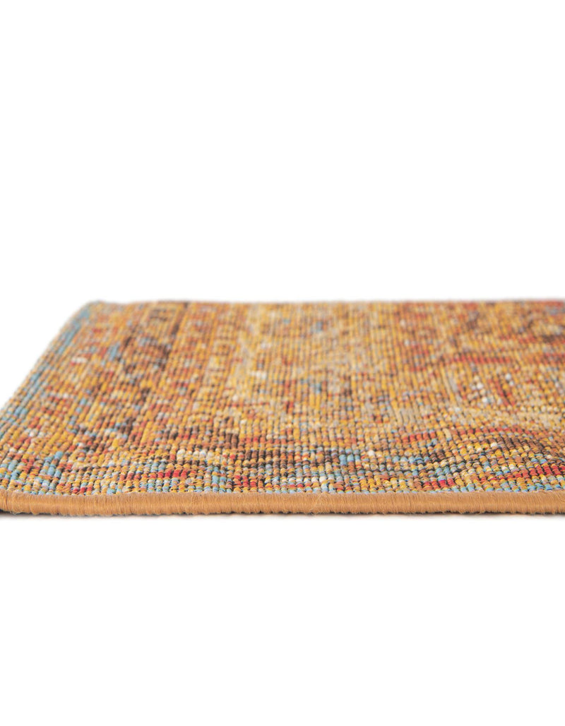 Patio Elegance Collection Area Rug -  Pergola Rectangle Blue and Light Brown  lifestyle 7