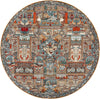 Patio Elegance Collection Area Rug -  Oasis Round Multi  lifestyle 16
