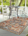 Patio Elegance Collection Area Rug -  Oasis Rectangle Multi  lifestyle 3