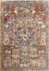 Patio Heritage Collection Area Rug -  Oasis Rectangle Multi  lifestyle 2