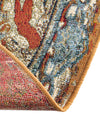 Patio Elegance Collection Area Rug -  Oasis Round Multi  lifestyle 54