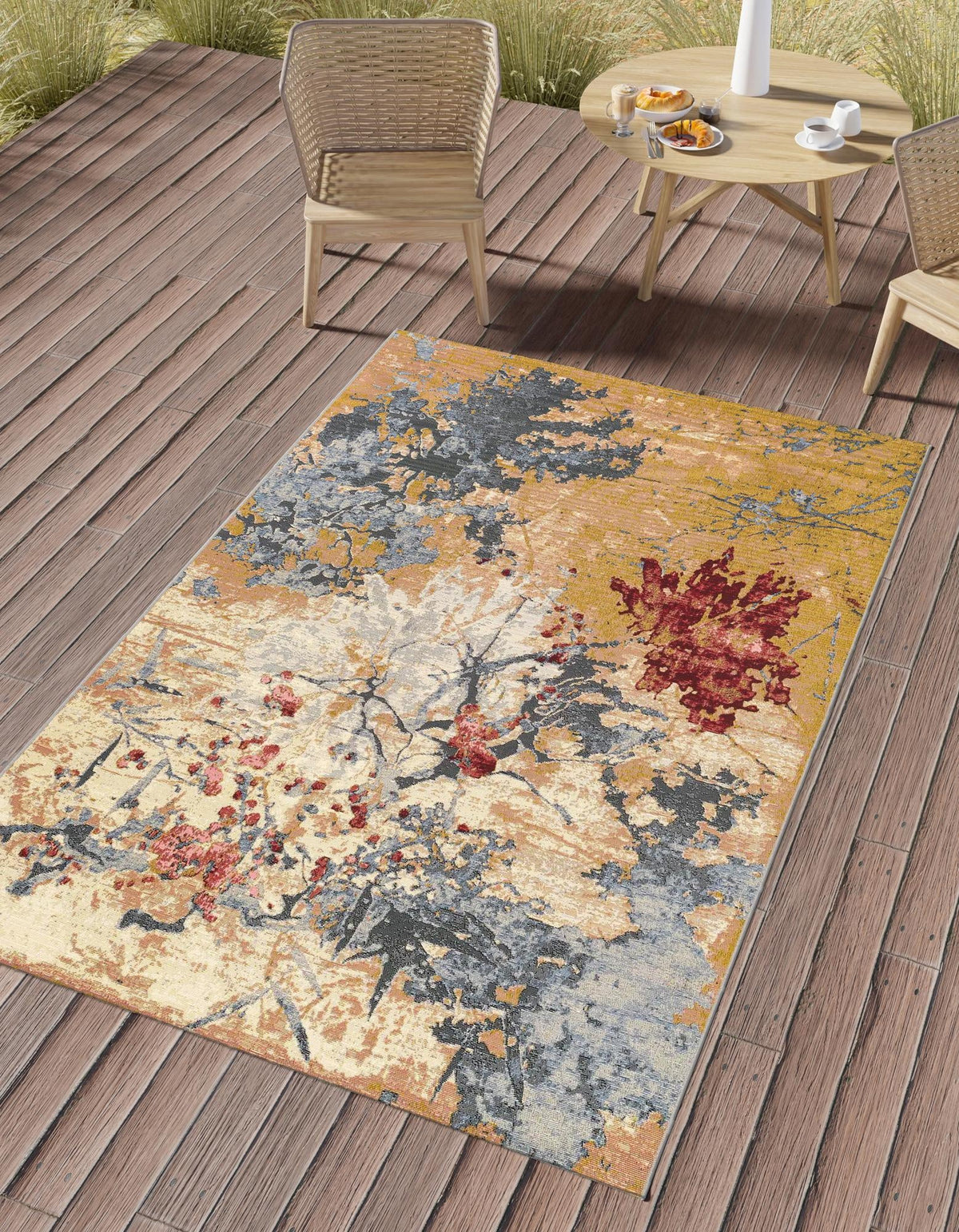 Urban Terrace Collection Area Rug -  Alcove Rectangle Multi  lifestyle 2