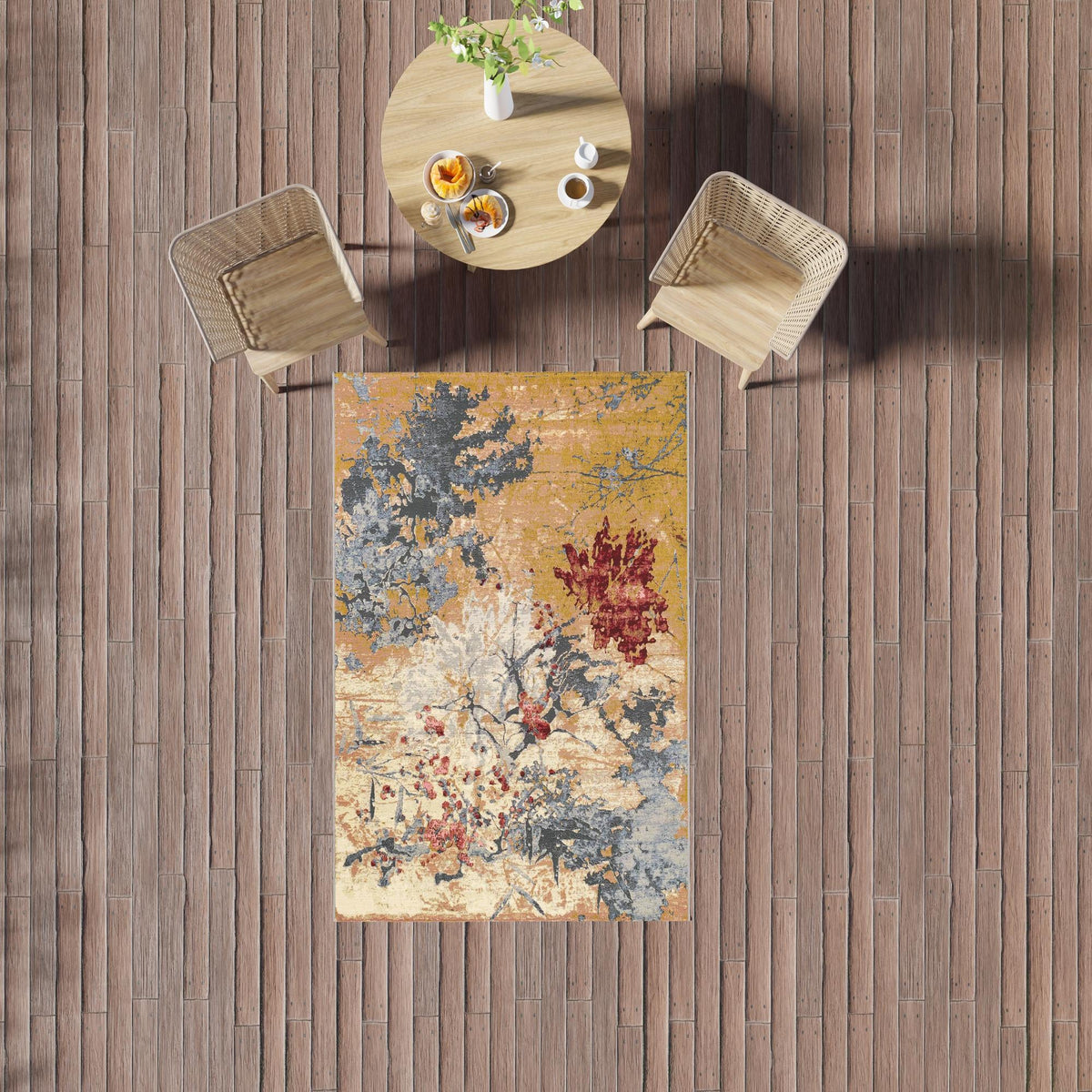 Urban Terrace Collection Area Rug -  Alcove Rectangle Multi  lifestyle 19