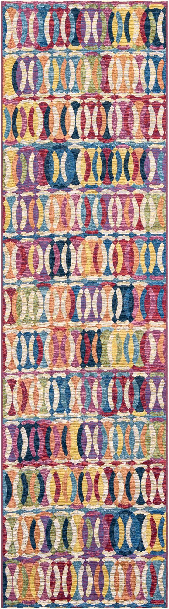 Urban Terrace Collection Area Rug -  Boardwalk Runner Multi  lifestyle 21