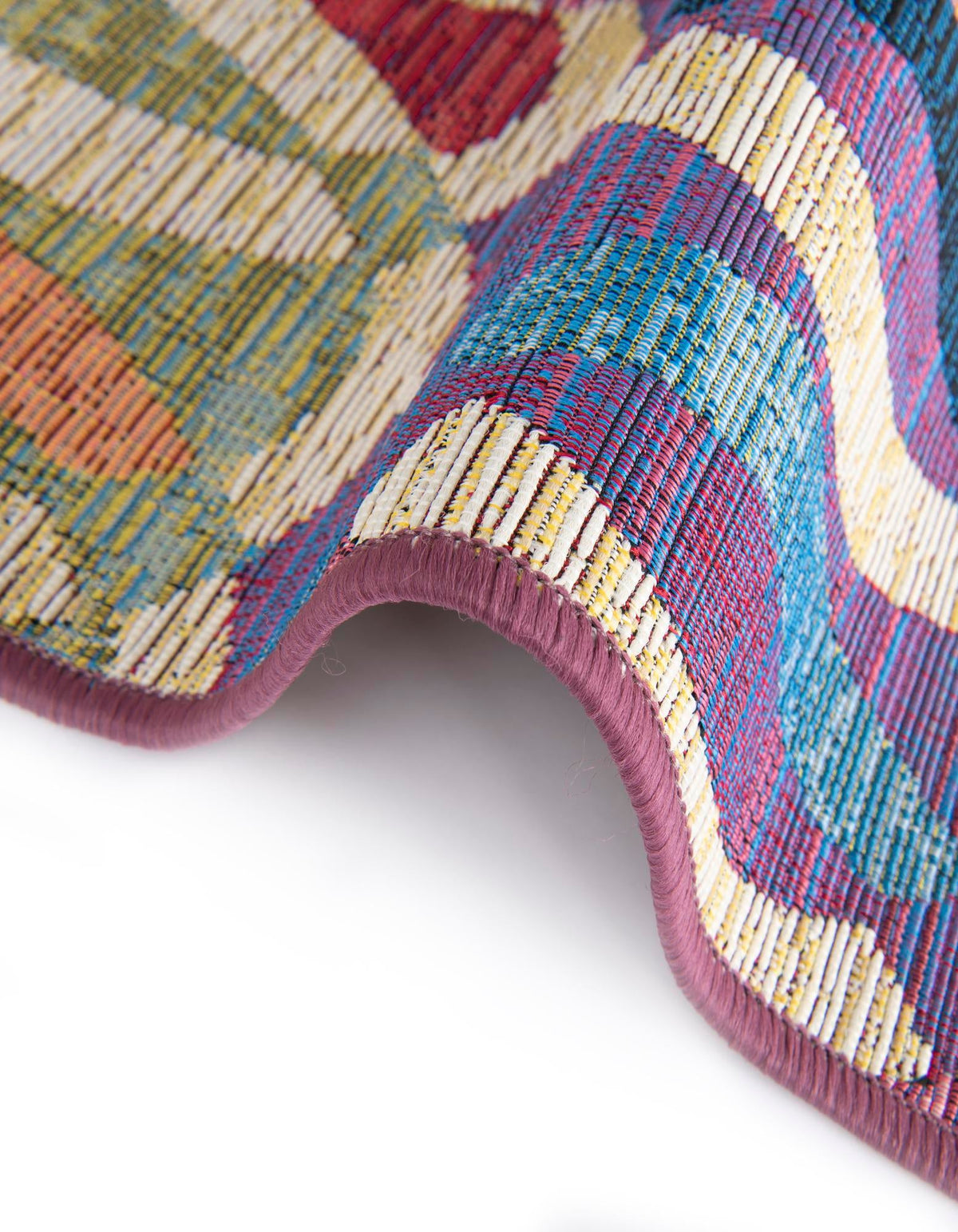 Urban Terrace Collection Area Rug -  Boardwalk Rectangle Multi  lifestyle 10