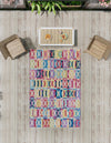Urban Terrace Collection Area Rug -  Boardwalk Rectangle Multi  lifestyle 15