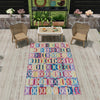 Urban Terrace Collection Area Rug -  Boardwalk Rectangle Multi  lifestyle 18