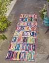 Urban Terrace Collection Area Rug -  Boardwalk Runner Multi  lifestyle 42