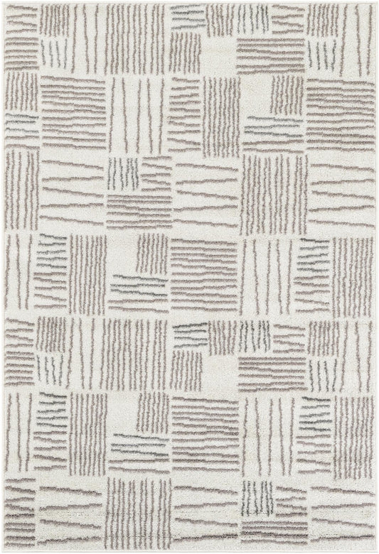Charleston Elegance Collection Area Rug -  Palmetto Rectangle Ivory Main