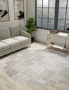 Charleston Elegance Collection Area Rug -  Palmetto Round Ivory  lifestyle 66